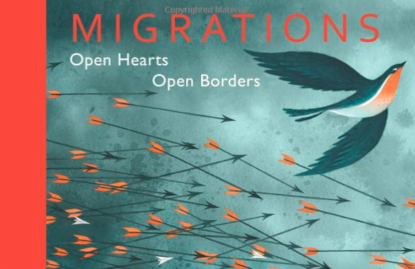 Migrations - cover image and text link